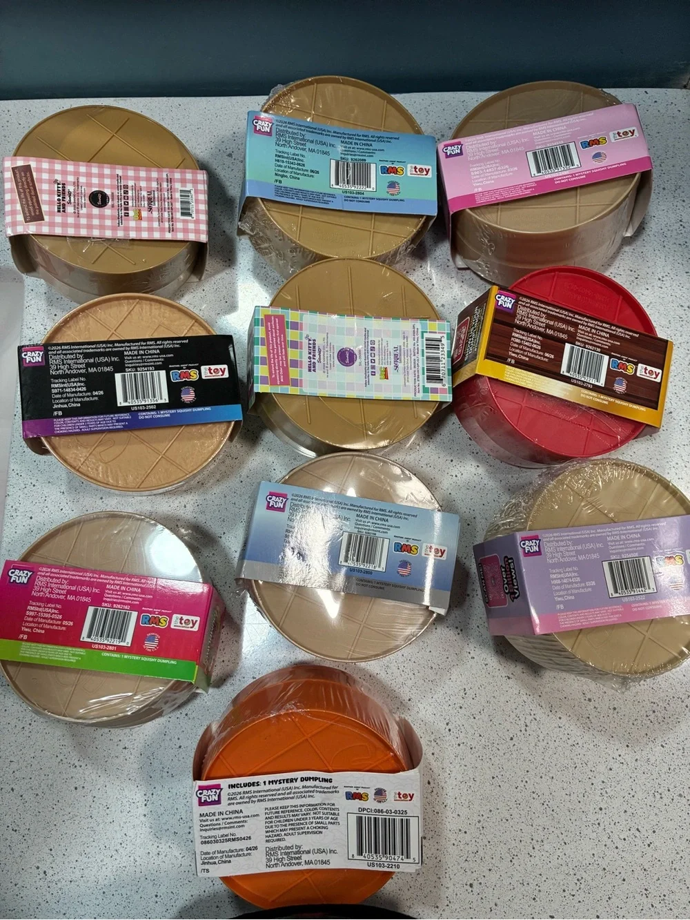 Viral Mystery Dumplings 100% Authentic set of 10 different editions
